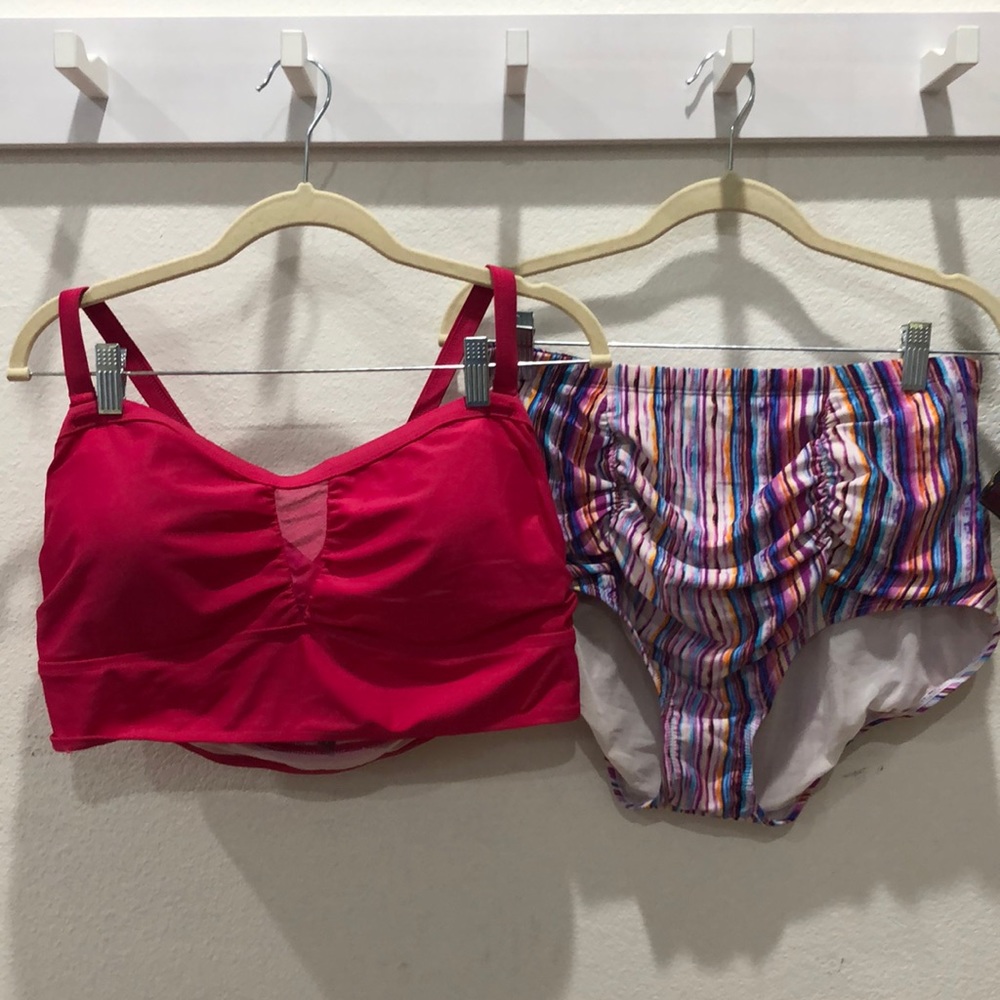 Size 1 Torrid two piece swim set !